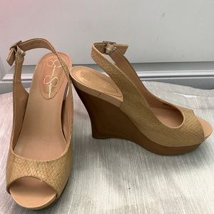Jessica Simpson wedges